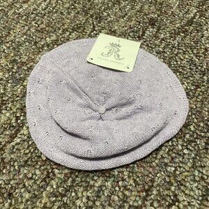 Rachel Ashwell TJX Girls Purple Beanie 3-6 Months - NWT